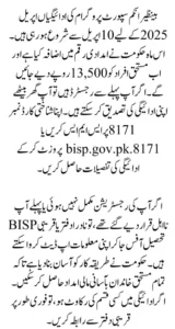 BISP Kafaalat Phase 3
