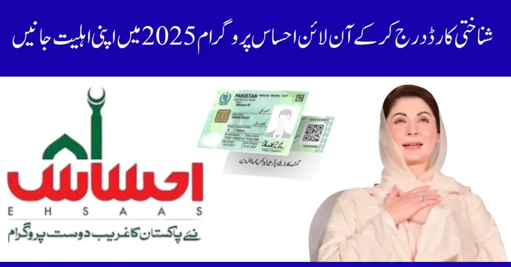 How to Check Your Ehsaas Eligibility Online in 2025 – Step-by-Step Guide via CNIC & 8171 Portal