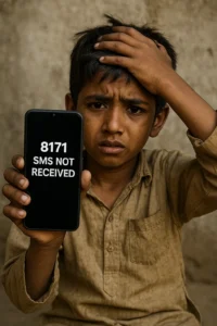 BISP 8171 SMS Not Received